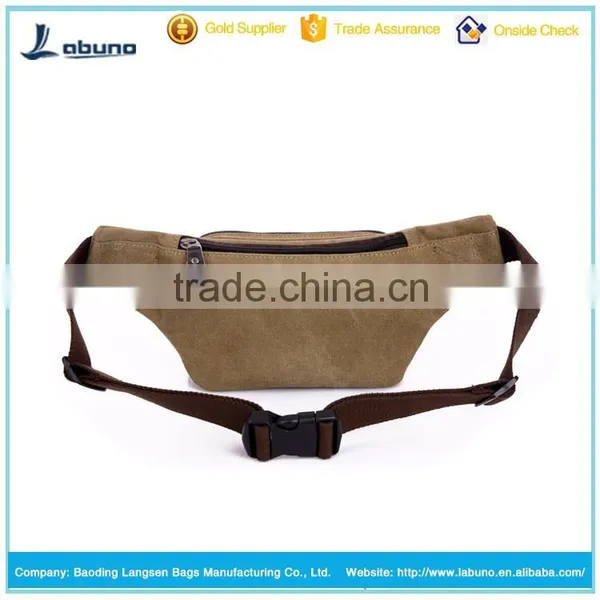 Classical Outdoor Canvas Waist Bag photo-4