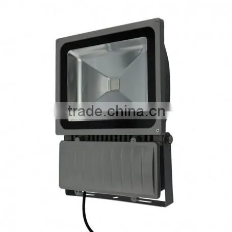 LED 100W Flood Light IP65 Integrated Grey RGB LED Floodlight photo-3