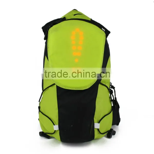 Outdoor Wireless Remote Control Turn Signal Led Backpack Security Led Light Back Bag Waterproof Backpack for Sale photo-3