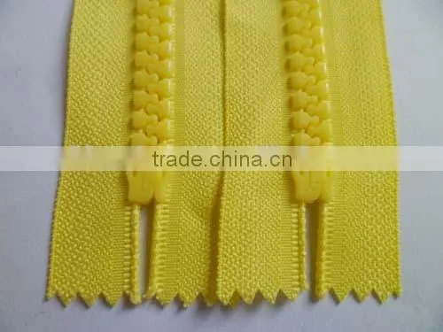 8# Plastic Resin Zipper Close End Zipper Pipa Puller Auto-lock Zipper Slider Garment Zipper photo-3