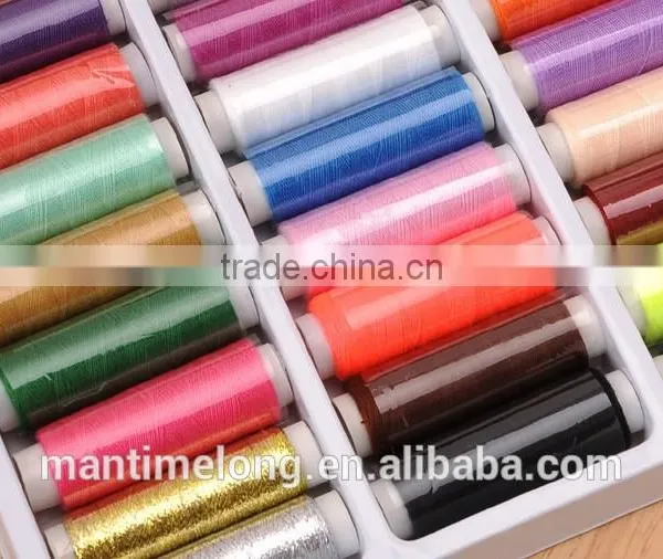 sewing kit set sewing textile thread spools kit set