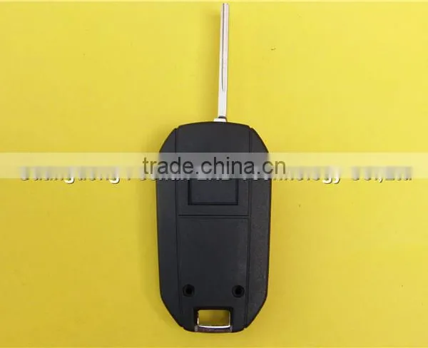 Peugeot Remote Key Shell Blank 2 Button Flip Case With VA2 Blade photo-3