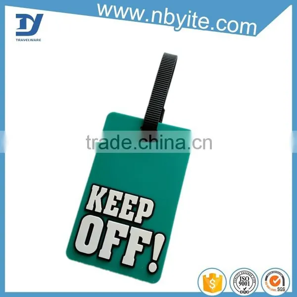 Promotion Set Plastic PVC Rubber Luggage Tag photo-6