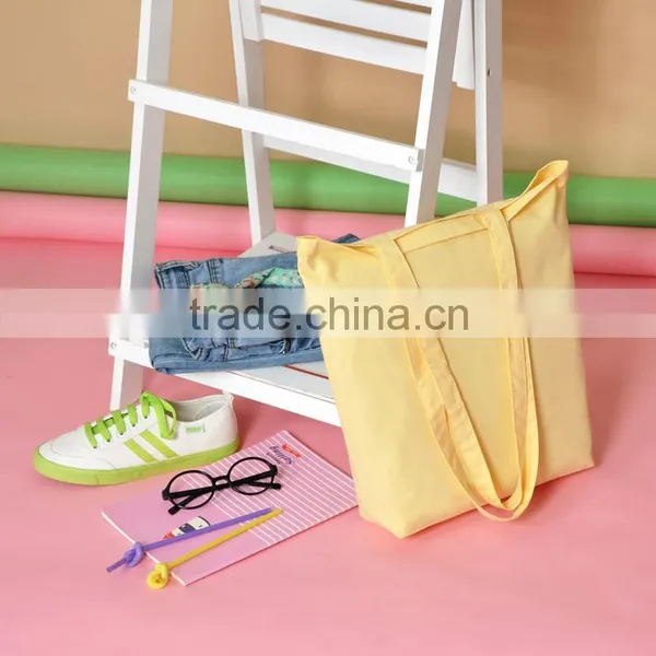 Eco-friendly Cotton Shopping Bag Hand Wash Bag for Shoulder photo-4