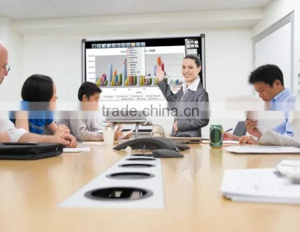 57 Inch Wall Hanging Windows System Touch Screen LCD Advertising Player photo-2