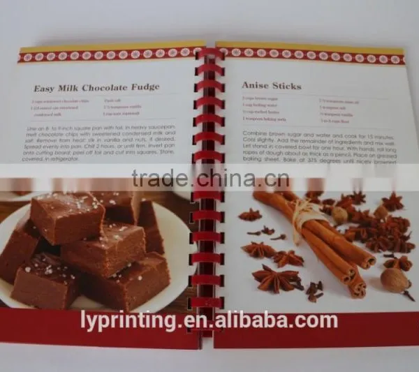 Shenzhen Printing New Design Cookbook, 2015 Fashion Design Book Wholesale photo-5