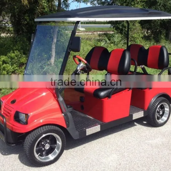 Cruise Car Brand 4P Electric American Shuttle Cart photo-2