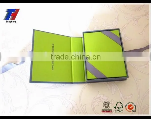 High Quality Custom Made Paper Cardboard Gift Box With Ribbon photo-3