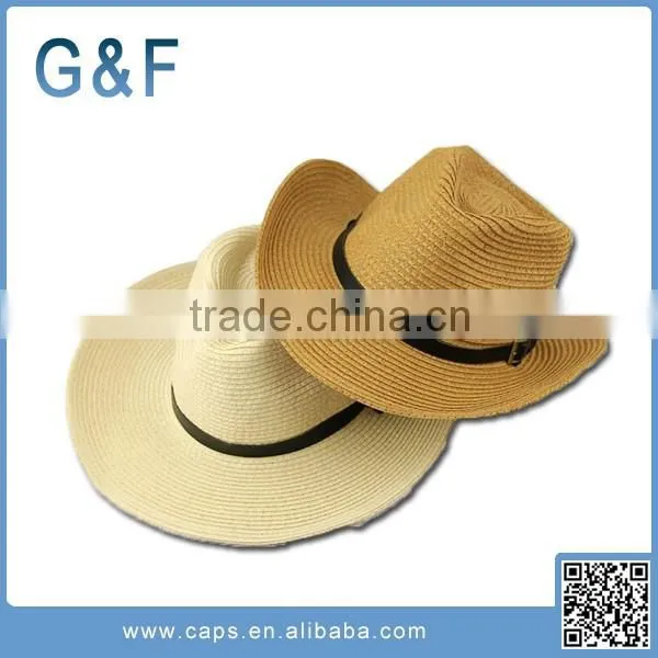 China Summer Cowboy Straw Hat photo-5