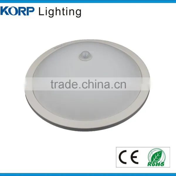 10W WHITE PIR CEILING LIGHT WITH