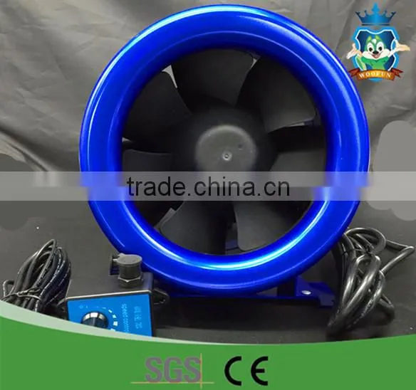 4 Inch Inline Duct Fan With Controller Inline Booster Blower Fan Exhaust Fan photo-2