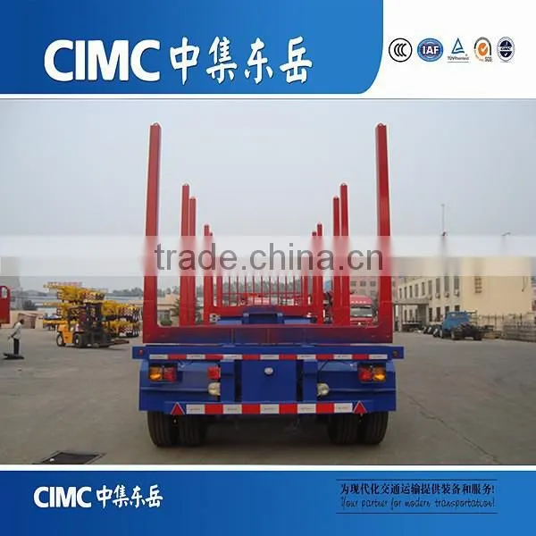 CIMC OEM Manufacturing 40t Wood Transport Multi Axle Trailer photo-6