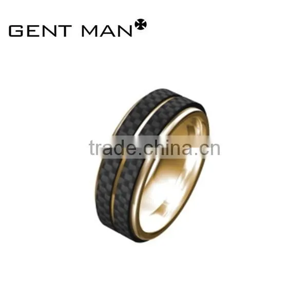 Fashion Tungsten Carbon Fiber Band Jewelry for Men Factory Direct photo-2