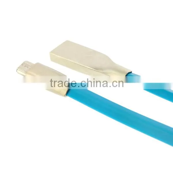 High Quality Data Transfer & Charging Reversible Micro Usb Cable for Mobile Phone Supplier's Choice photo-3