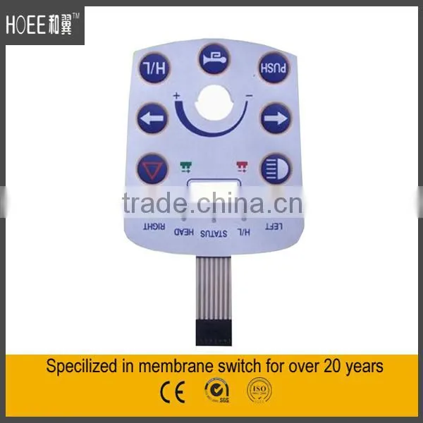 High Quality Custom Polyester Foil Switches Membrain Keypad Keyboard photo-2