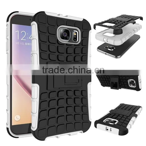 TPU+PC 2 in 1 Dual Layer Case With Kickstand Cover Case for Samsung Galaxy S7 Edge S7 Cell Phone Case photo-6