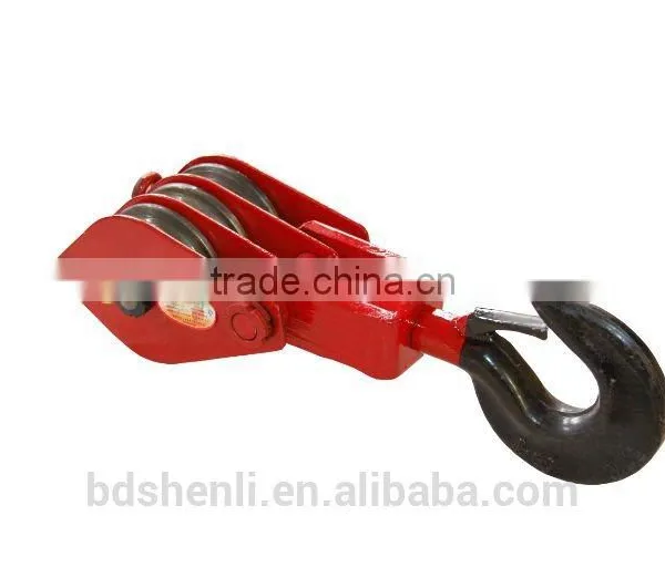 High Quality Wire Rope Pulley Block With Hook photo-5