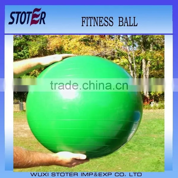 Wholesale Ecofriendly PVC Anti Burst Yoga Ball With Logo , Fitness Ball With Logo , Exercise Ball With Logo