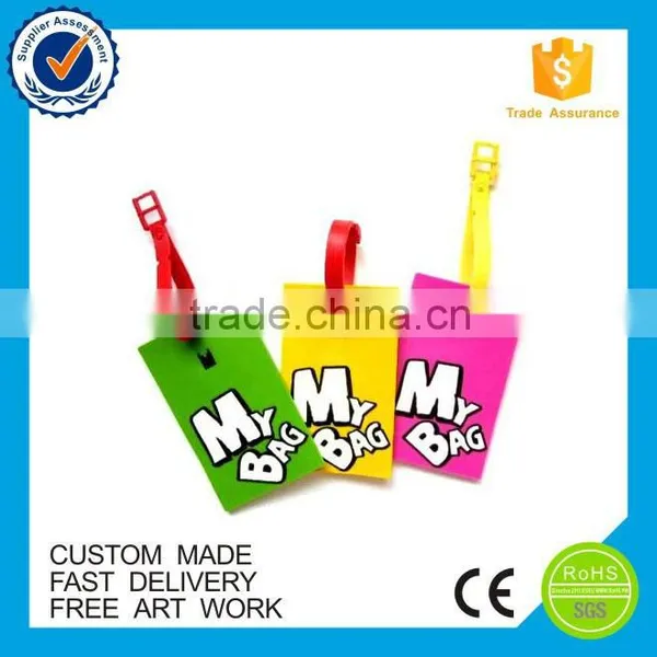 Made in China Fashion 3d Custom Pvc Luggage Tag photo-3