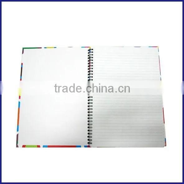 College Ruled A4 Hardcover Spiral Bound Composition Notebook photo-4
