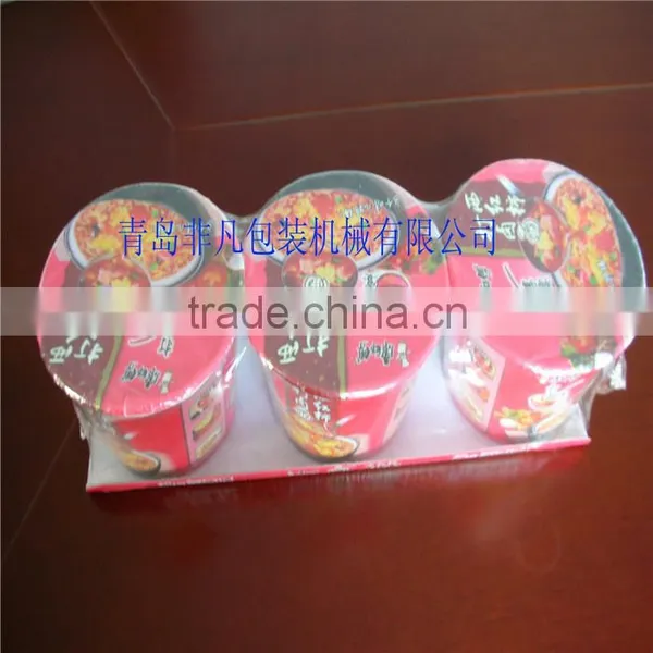 Full Automatic Instant Noodle Cup Shrink Wrapping Machine photo-2