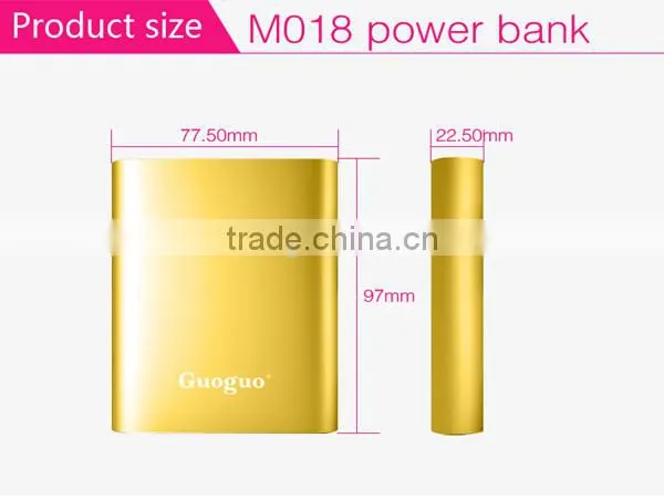 100% Quality Control External Phone Charger 10400mAh Portable 3U Power Bank photo-4