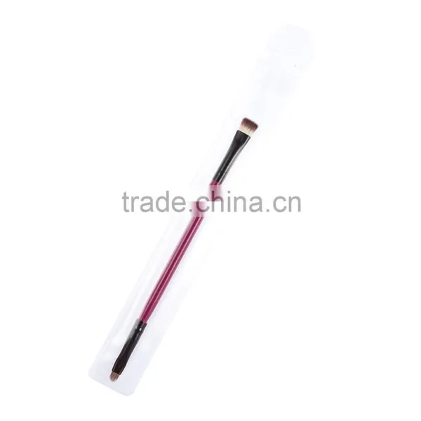 1 PCS Multifunctional Make up Brush 2 Ended Eyeshadow Lipbrush Rose Red Makeup Brush photo-5