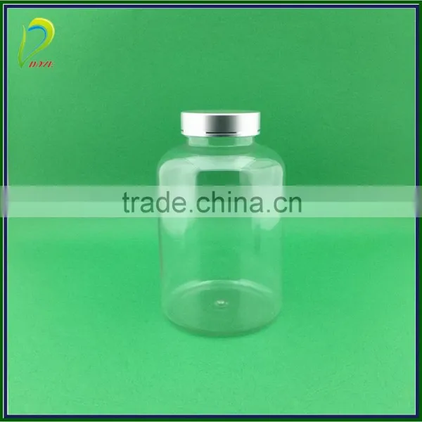 500ml Plastic Bottle 500ml Plastic Jar With Aluminum Lid for Health Food photo-2
