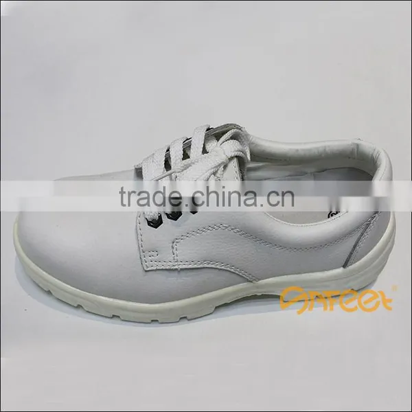 White Lightweight Safety Shoe for Women, Clean Room Work Shoes SA-617 photo-2