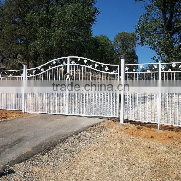 Factory Sale Metal Garden Arch With Gate, Iron Gate, Home Gate Arch Design on Online Shopping photo-2
