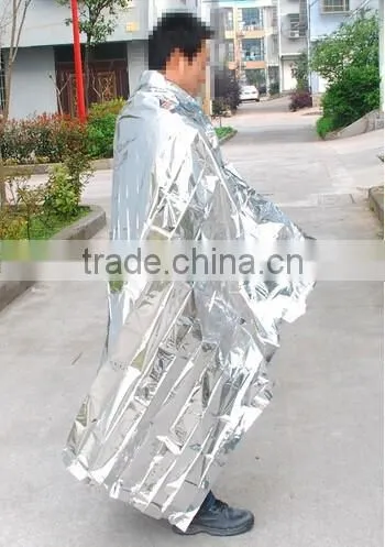Hot Selling Delicate Silver Thin Emergency Blanket Survival Rescue Blanket Outdoor Life-saving photo-6