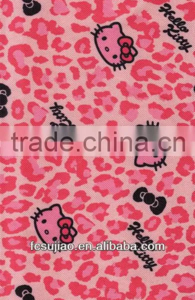 100% Polyester Printing 600D Oxford PVC Fabric