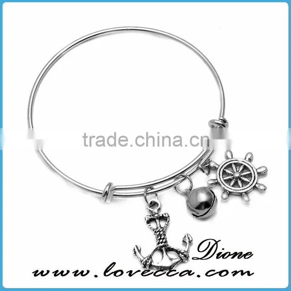Bangles For Girls Hot Sale Adjustable Wire Bangle Bracelet Wholesale