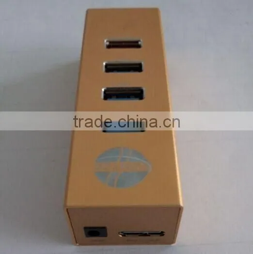 Factory Price Flower Square Shape 3.0 4 Port Multi Usb Hub From Aotech photo-3