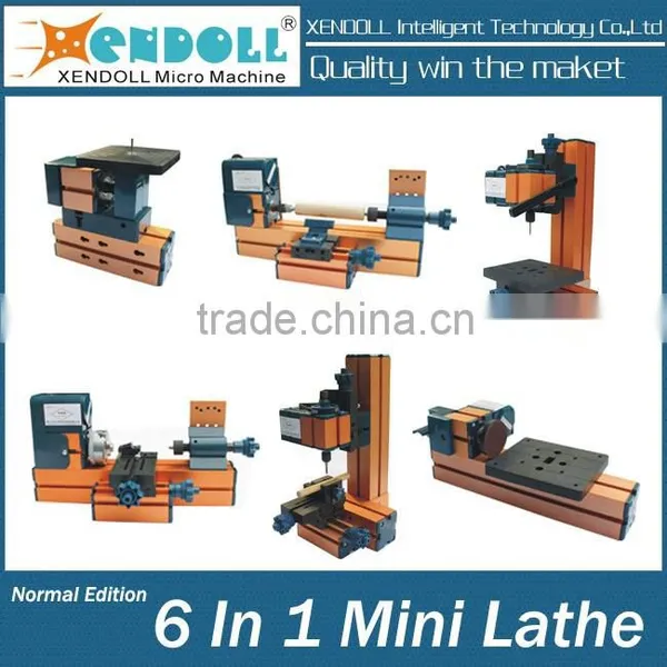 6 in 1 Mini Lathe ,Milling ,Drilling ,Wood Turning ,Jag Saw and Sanding Machine,Mini Combined Machine Tool, DIY Tool