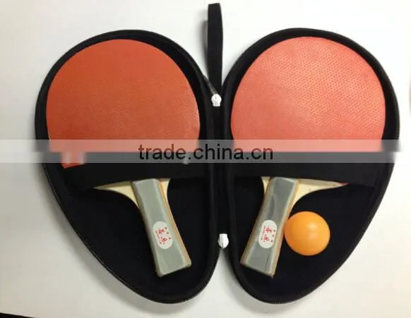 Looks ! pingpong racket hard shaped eva case