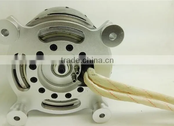 120100 KV80 25KW 60kg Thrust Outrunner Sensored/sensorless Motor for Jet Board photo-6