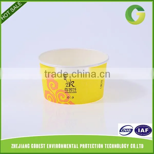 GoBest Food Use 25oz Paper Salad Bowl