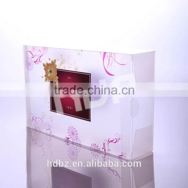High Quality Frosted Twill pp Plastic Box Packaging With Full Color Printing photo-6