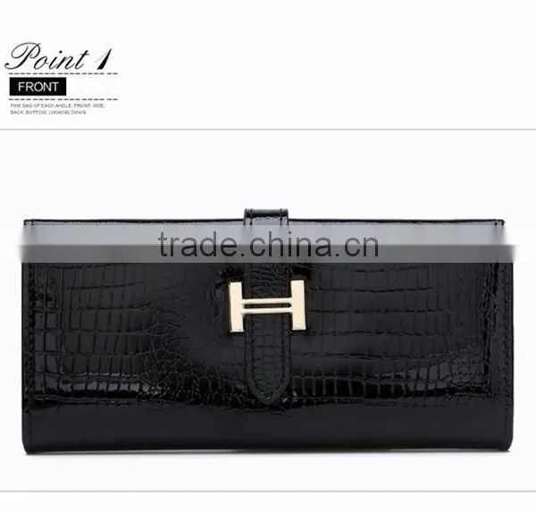Custom Fahion Trendy Design Leather Girls Purse and Wallet for Youngs photo-2