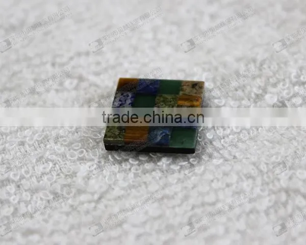 Wholesale Gemstone Mosaic for Cufflinks,stone for Clothes Buttons photo-3