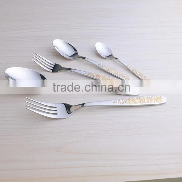 Elegant Spoon and Fork Set , Spoon and Fork Set , Chinese Soup Bowl and Spoon Set photo-4
