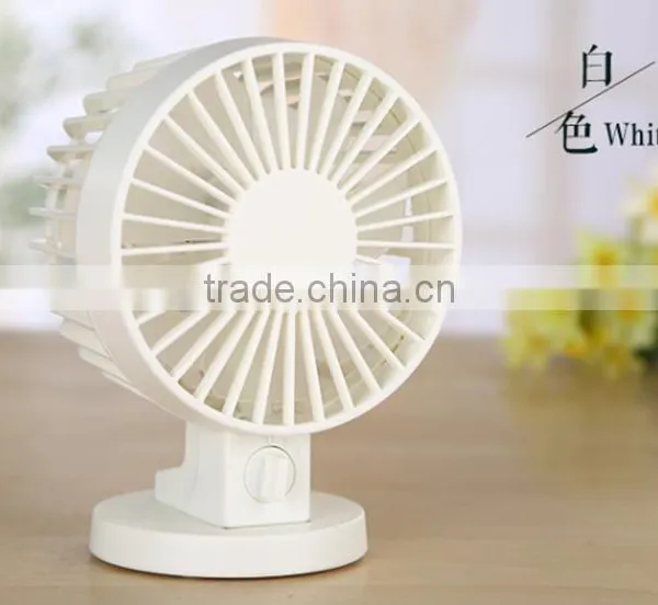 Hot Sale OEM USB Fans With Colorful Style Ajustable Switch Double Leaves Mini Fans photo-5