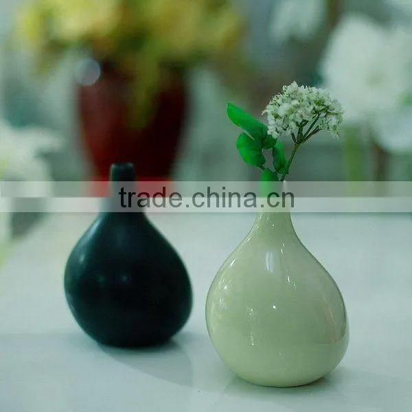 Ceramic Bottle Indoor Vase