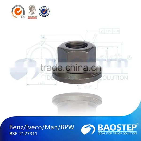 High Tensile Wheel Nut for Benz/IVECO/MAN/BPW/VOLVO/Renault BSF-2127311