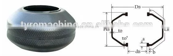 Factory Making OTR Bias Tyre Curing Bladder photo-2