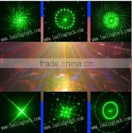 DerbyLaser 6pcs*1W RGBYWV Laser RG 12 Gobos DMX Butterfly Magic Led+laser Light photo-3