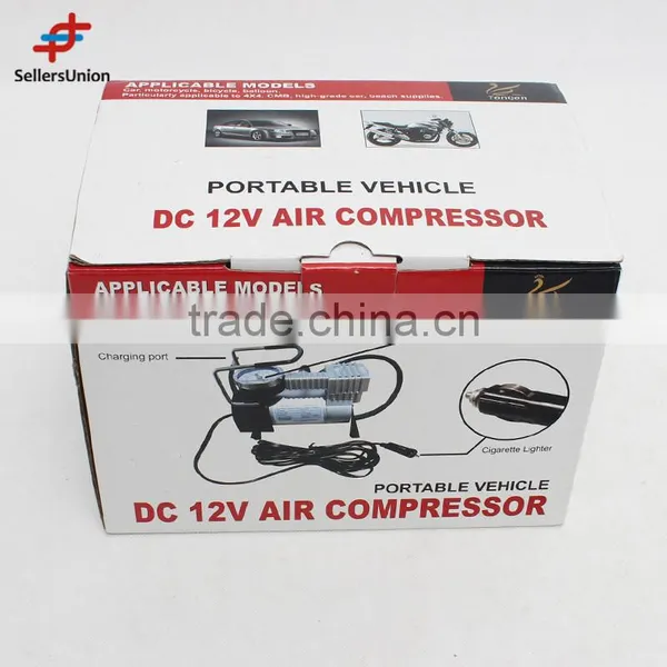 No.1 yiwu commission agent wanted cheap price Portable Vehicle mini DC 12V Air Compressor
