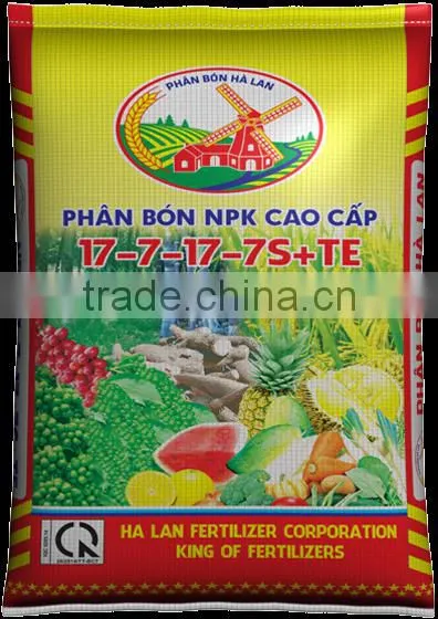 NPK 17-7-17-7S+TE (Urea Liquefied Technology)