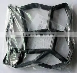 DIY Plastic Stepping Stone Mold Pattern Concrete Strolls photo-2